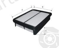  GOODWILL part AG522 Air Filter