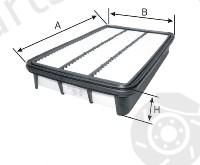  GOODWILL part AG523 Air Filter