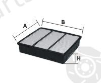  GOODWILL part AG524 Air Filter