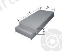  GOODWILL part AG5402KCF Filter, interior air
