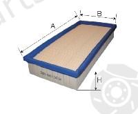  GOODWILL part AG543 Air Filter