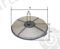  GOODWILL part AG545 Air Filter