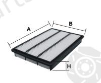  GOODWILL part AG594 Air Filter