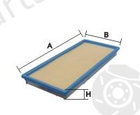  GOODWILL part AG598 Air Filter