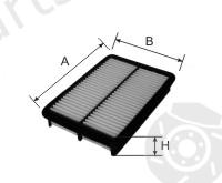  GOODWILL part AG604 Air Filter