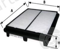  GOODWILL part AG607 Air Filter