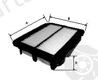  GOODWILL part AG616 Air Filter