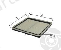  GOODWILL part AG625 Air Filter