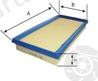  GOODWILL part AG712 Air Filter