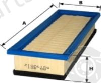  GOODWILL part AG801 Air Filter