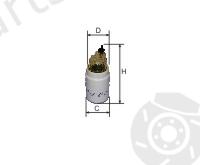  GOODWILL part FG1061 Fuel filter