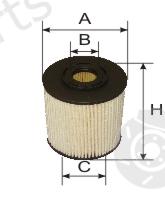  GOODWILL part FG107 Fuel filter