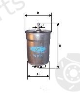 GOODWILL part FG202 Fuel filter
