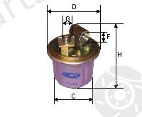  GOODWILL part FG508 Fuel filter