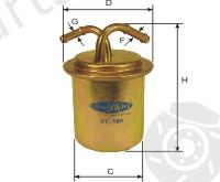  GOODWILL part FG509 Fuel filter