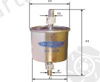  GOODWILL part FG702 Fuel filter
