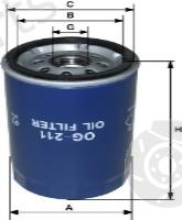  GOODWILL part OG211 Oil Filter