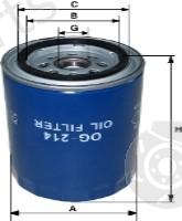  GOODWILL part OG214 Oil Filter