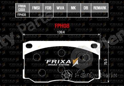  HANKOOK part FPH08 Replacement part