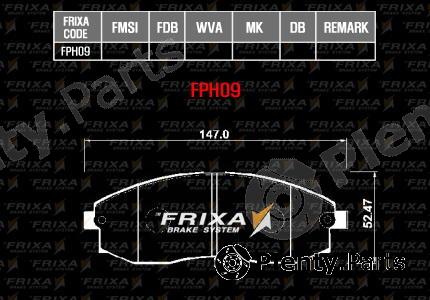  HANKOOK part FPH09 Replacement part