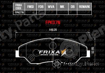  HANKOOK part FPK07N Replacement part