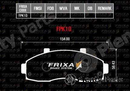 HANKOOK part FPK10 Replacement part