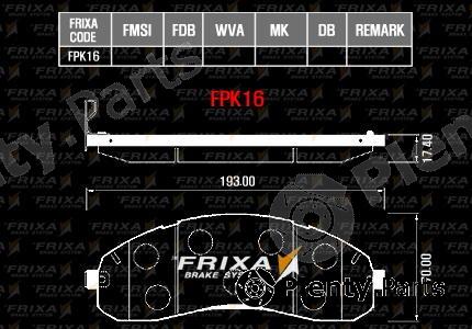  HANKOOK part FPK16 Replacement part
