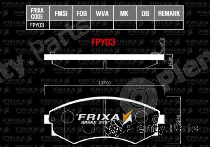  HANKOOK part FPY03 Replacement part