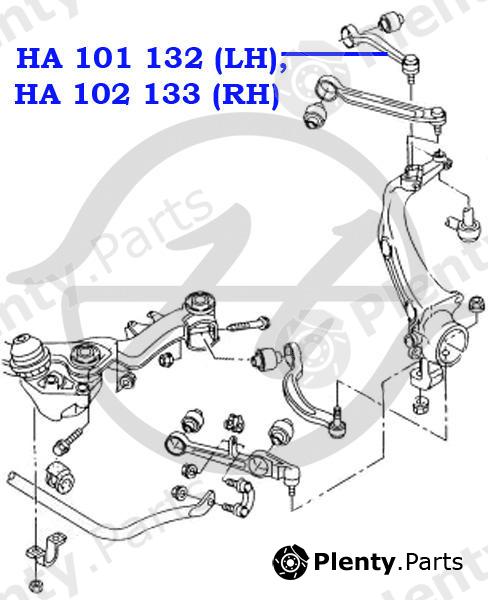  HANSE part HA102133 Replacement part