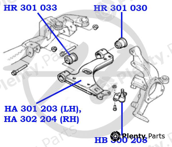  HANSE part HA302204 Replacement part