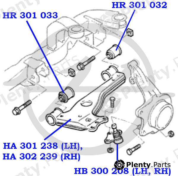  HANSE part HA302239 Replacement part