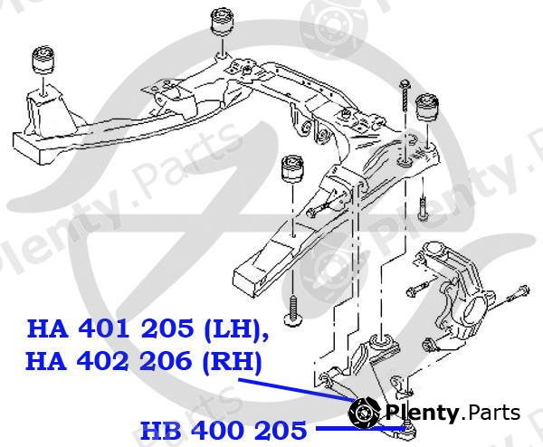  HANSE part HA401205 Replacement part