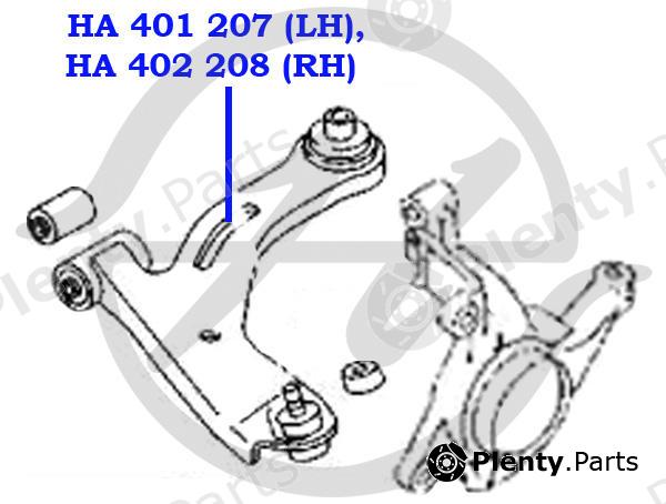  HANSE part HA401207 Replacement part