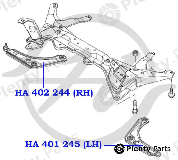  HANSE part HA401245 Replacement part