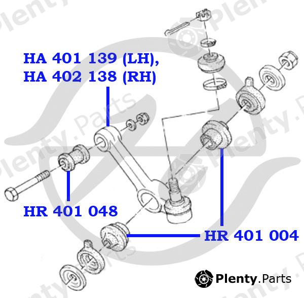  HANSE part HA402138 Replacement part