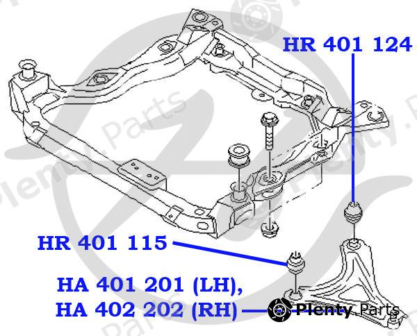  HANSE part HA402202 Replacement part