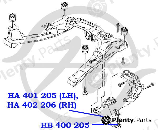  HANSE part HA402206 Replacement part