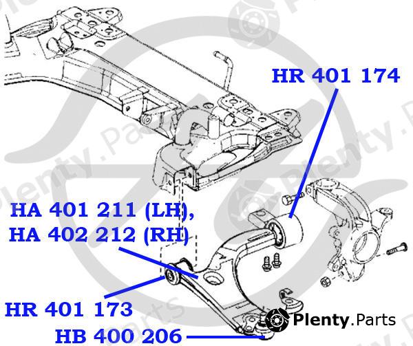  HANSE part HA402212 Replacement part