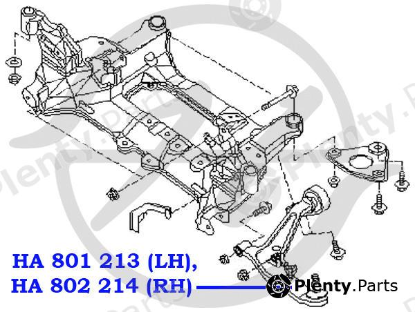 HANSE part HA801213 Replacement part