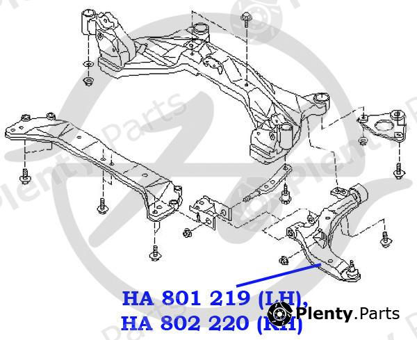  HANSE part HA801219 Replacement part