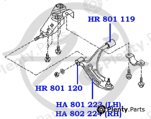  HANSE part HA801223 Replacement part
