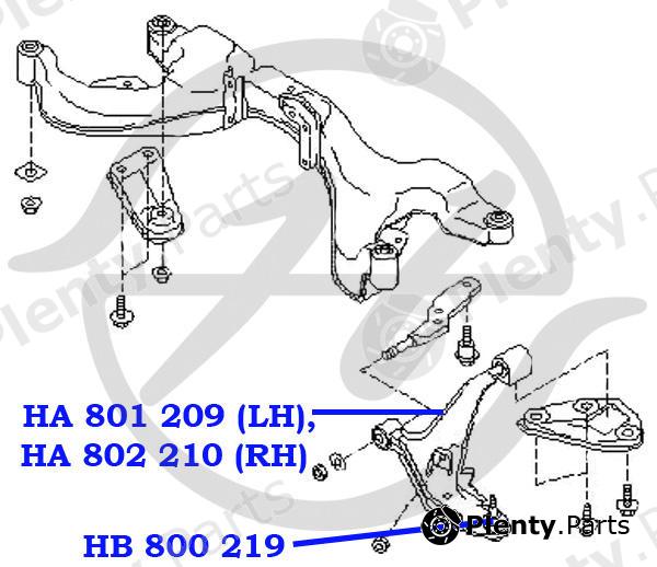  HANSE part HA802210 Replacement part