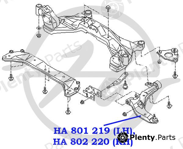  HANSE part HA802220 Replacement part