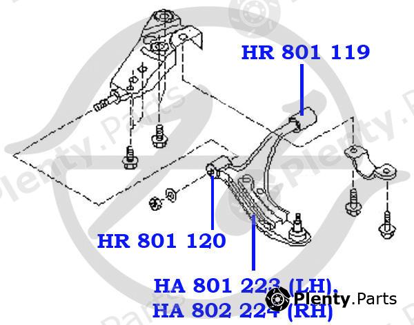 HANSE part HA802224 Replacement part