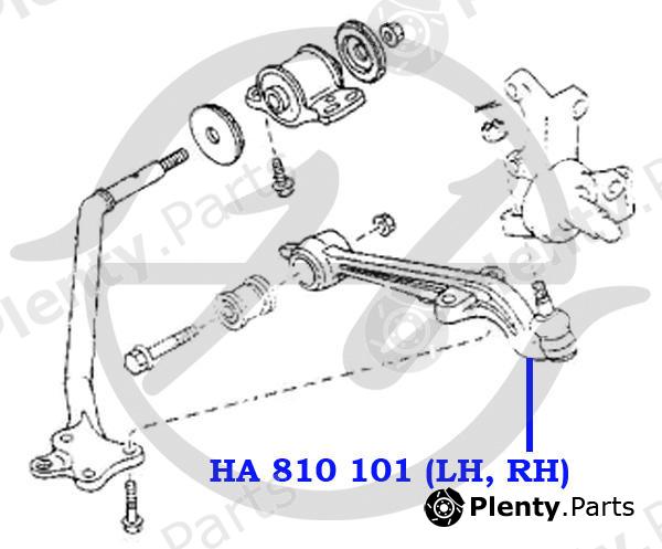  HANSE part HA810101 Replacement part