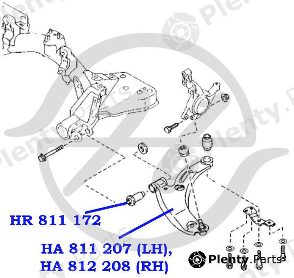  HANSE part HA811207 Replacement part