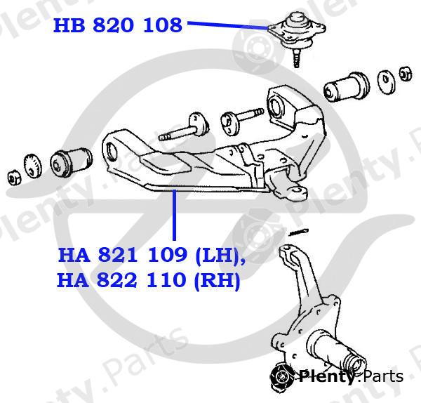  HANSE part HA821109 Replacement part