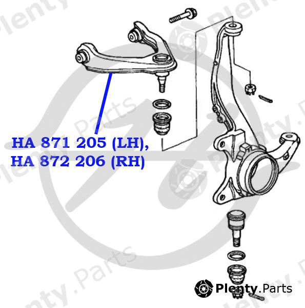  HANSE part HA871205 Replacement part