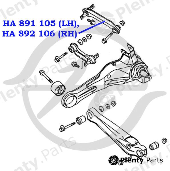  HANSE part HA891105 Replacement part