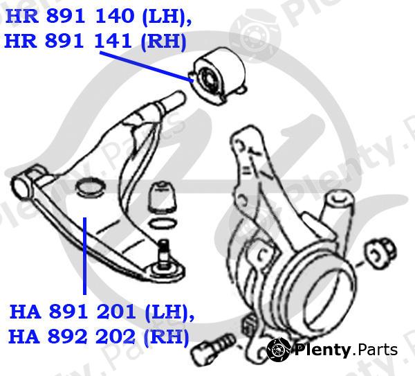  HANSE part HA891201 Replacement part